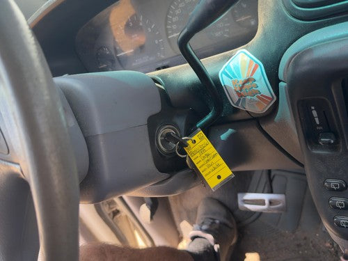 1996-2000 Chrysler Town & Country Steering Column Assembly Oem Shift Taupe All5