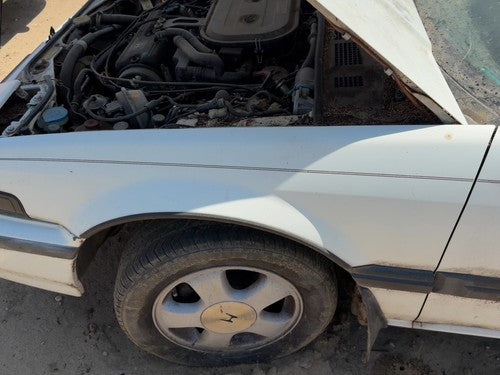 1986-1989 Honda Accord Lx Driver Left Front Fender Oem White 3031275