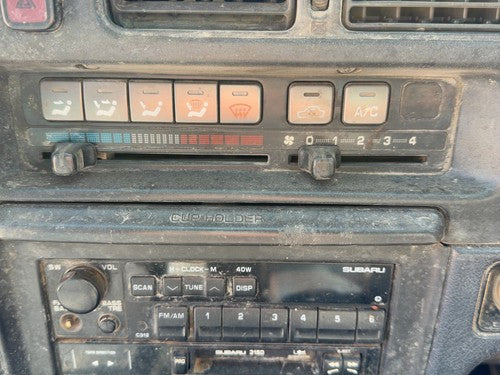 92-94 Legacy Rhd Temperature Control Module In Dash Heater Ac Head Unit Oem
