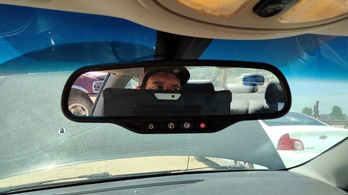 2007-2010 Pontiac G6 Gxp Coupe Inside Rear View Mirror Oem Windshield Mounted