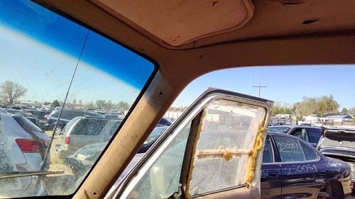 87-91 Ford F150 Passenger Right A Pillar Trim Windshield Post Panel Oem Brown