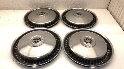 71-77 1971-1977 Ltd Torino Galaxie Set Of 4 Hub Cab Wheel Covers Oem 15 Factory