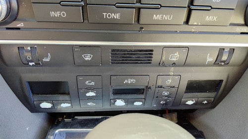 1999-2002 Audi A6 Temperature Control Module In Dash Heater Ac Head Unit Oem
