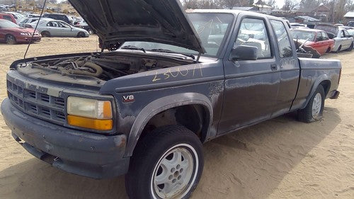 1994-1996 Dodge Dakota Complete Fuel Rail With Injectors Set Oem 5.2L 53030262