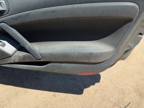 06-12 Eclipse Passenger Right Front Door Trim Panel With Switches Hatchback Gray