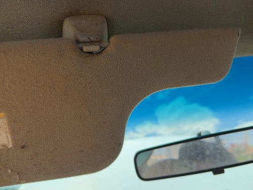 2002-2004 Ford F150 Driver Left Sun Visor Oem Gray 2L3Z1504105Dab