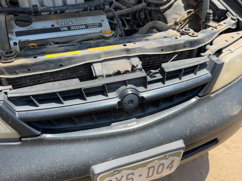 1997-1999 Nissan Maxima Front Grille Assembly Oem Painted Super Black Kh3
