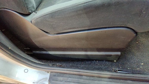 2007-2012 Nissan Versa Passenger Right Side Seat Trim Panel Oem Charcoal G