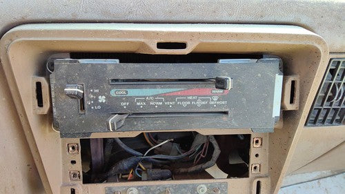 1990 Ford F150 Temperature Control Module In Dash Heater Ac Head Unit Oem