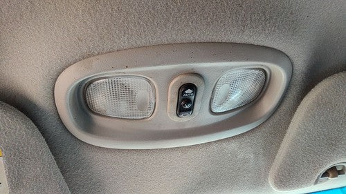 2004 Jeep Liberty Center Overhead Console Oem Dome Light Map Lamp Cubby Gray Dv