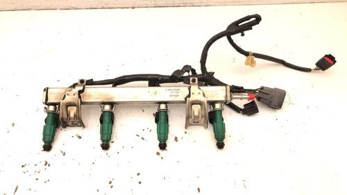 2004 05 Mazda 3 Complete Fuel Rail With Injectors Set With Wiring Harness 2.3L