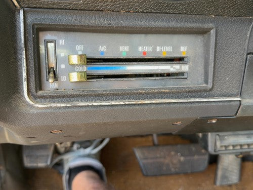 1974 Chevy Impala Temperature Control Module In Dash Heater Ac Head Unit Oem