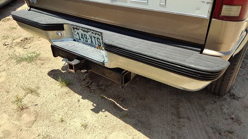 1988-2000 Silverado 2500 Chrome Rear Bumper Assembly With Brackets Oem 999863