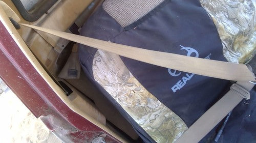 81-87 Isuzu Pup Pickup Passenger Right Front Seat Belt Retractor Shoulder Brown