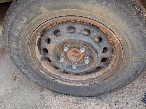 1983-1996 Buick Century 14" Steel Wheel Oem Factory 14 Hole Rim 09592058