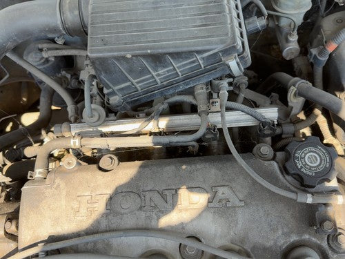 1996-2000 Honda Civic Complete Fuel Rail With Injectors Set Loaded Oem 1.6L