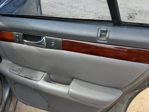 01-04 Seville Passenger Right Rear Door Trim Panel With Switches Back Inner Seda