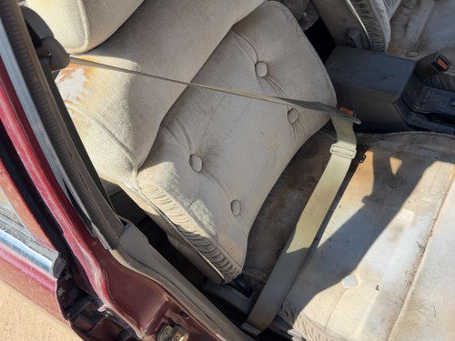85-88 Nissan Maxima Passenger Right Front Seat Belt Retractor Oem Shoulder Gray