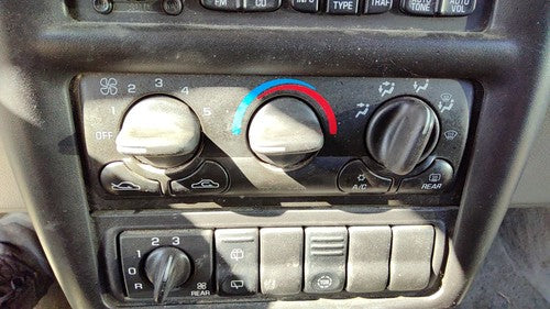 2000 Chevy Venture Temperature Control Module In Dash Heater Ac Head Unit Oem
