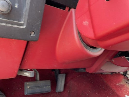 1987-1993 Dodge Dakota Lower Dash Under Column Knee Bolster Trim Panel Oem Red