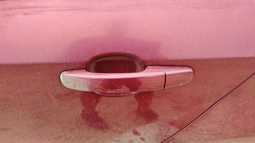 2008-2012 Chevy Malibu Driver Left Rear Outside Door Handle Oem Back Red 80U
