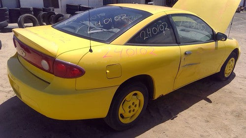 04 Chevy Cavalier Passenger Right Rear Moulding On Quarter Panel Oem Yellow 34U
