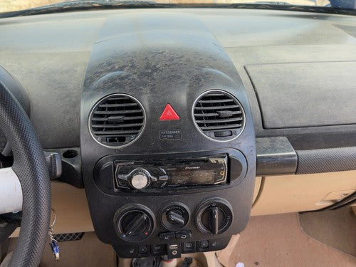 1998-2010 Vw Beetle Convertible Trim Bezel Around Radio Surround Dash Panel Oem