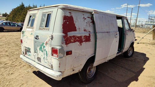 1971 Chevy Van G20 Driver Left Front Outside Door Handle Oem