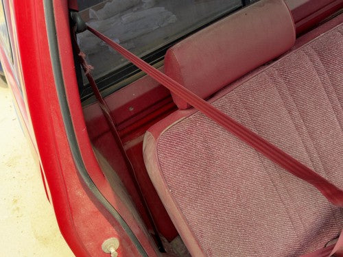 1991 Dodge Dakota Passenger Right Front Seat Belt Retractor Oem Shoulder Red