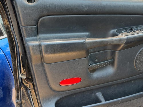 02 Ram 1500 Driver Left Front Door Trim Panel With Master Switch Dark Gray V9Dv