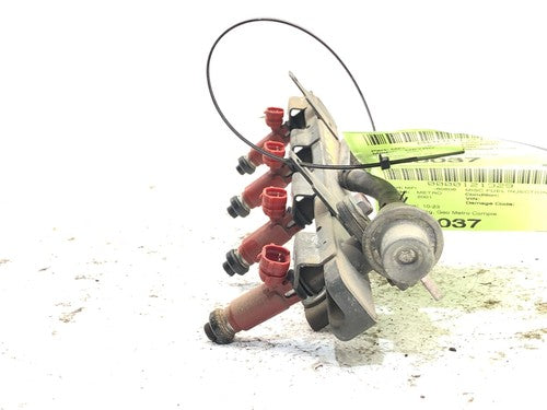 1998-2001 Geo Metro Complete Fuel Rail With Injectors Set Oem 1.3L 91173903