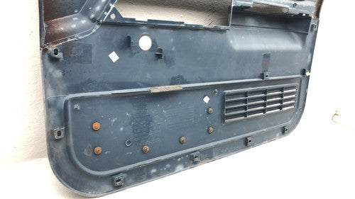 1988-1993 Gmc Sierra 2500 Driver Left Front Door Trim Panel Oem Blue