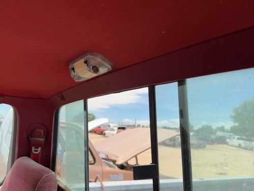 1987-1991 Ford F150 Pickup Standard Cab Back Glass Upper Plastic Trim Red