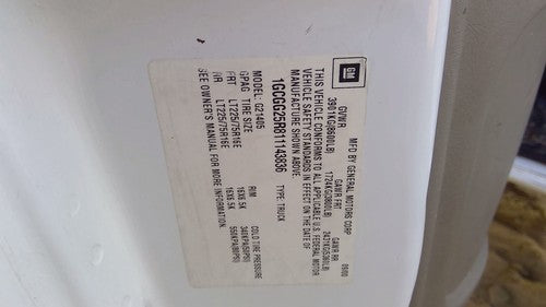 2001 Express Van 2500 Starter Motor 5.7L 10465554