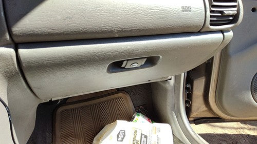 2001-2002 Dodge Neon Glove Box Assembly Complete Door With Latch Oem Gray B7L5