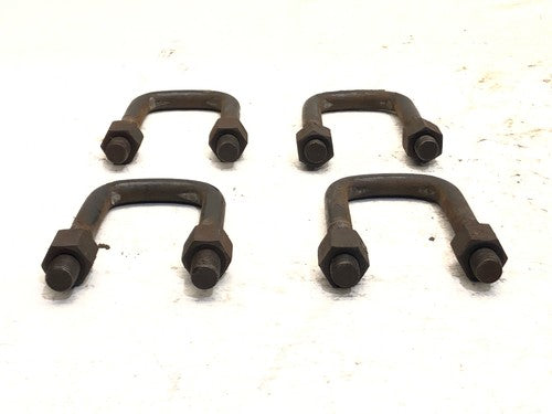 1961 Ford F100 Pickup Unibody Set Of Front Spring U-Bolts With Knuts Oem Leaf