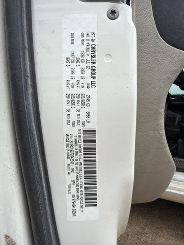 11-16 Town & Country Windshield Washer Fluid Reservoir With Pump Oem Wiper Tank