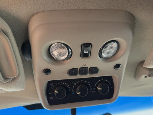 03-06 Suburban 1500 Center Overhead Console Dome Light Map Lamp Cubby Gray 92I