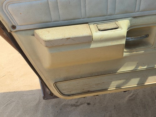 1974 Chevy Impala Driver Left Rear Door Trim Panel Manual Back