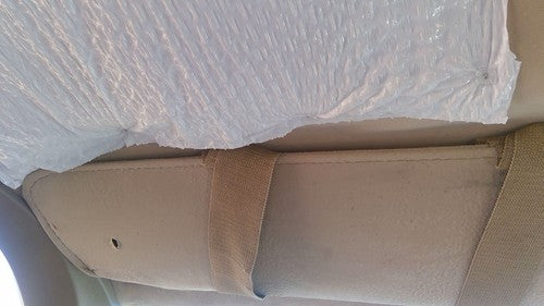 1985-1997 Chevy Astro Driver Left Sun Visor Oem Tan