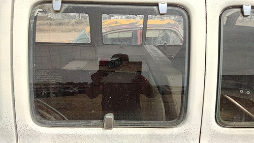 1971-1977 Dodge Van B200 Passenger Right Rear Side Window Door Glass Oem Back