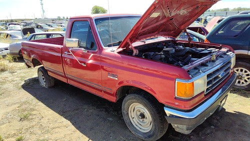 87-91 Ford F150 Ford F150 Top Plastic Cover Above Radiator Support Sight Shield