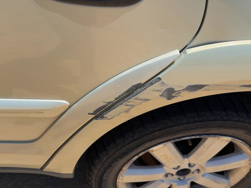 05-09 Legacy Outback Driver Left Rear Lower Moulding From Door Oem Gold 9J