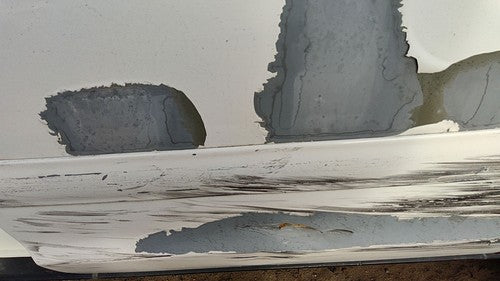 98-08 Ford Crown Vic Driver Left Rear Moulding From Door Back Trim Strip White