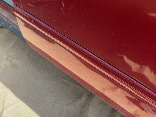 2000-2007 Ford Taurus Driver Left Rear Moulding From Door Oem Back Primed Red