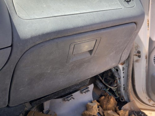 1997-2003 Ford F150 Glove Box Assembly Complete Door With Latch Oem Gray