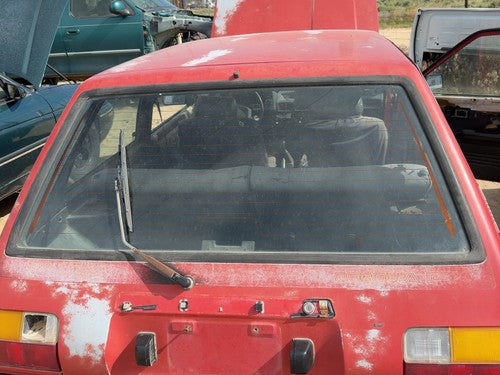 1987-1988 Toyota Fx Back Glass Rear Window Oem 6810512200