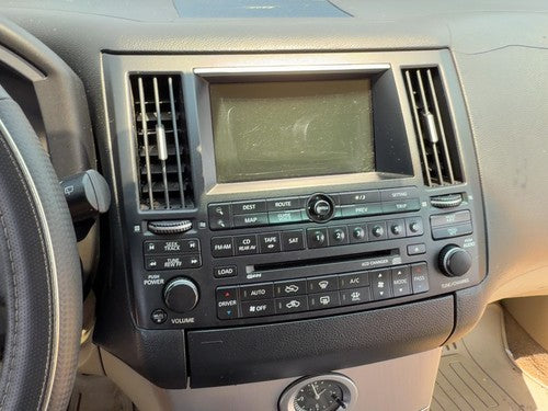2003-2005 Infinity Fx45 Trim Bezel Around Radio Surround Dash Panel Oem