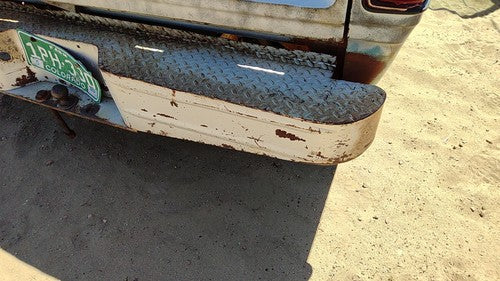 1978-1993 Dodge Ram W150 Rear Step Bumper With Brackets Oem 82400657