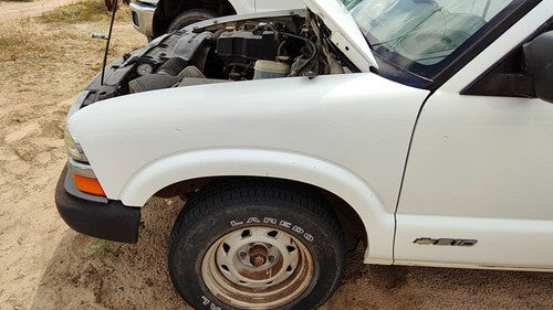 1994-2004 S10 Pickup Driver Left Front Fender Oem White 50U 12377871